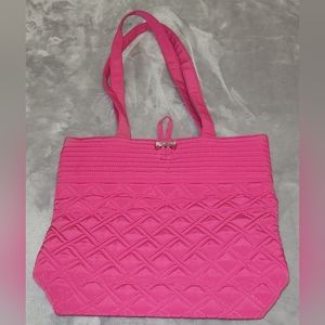 Vera Bradley Pink Quilted Tote
